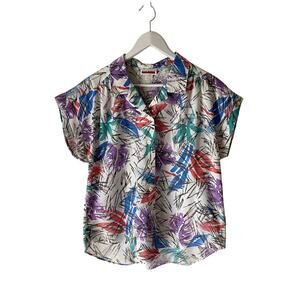 Judy Bond Vintage Button-Down Top Size 16